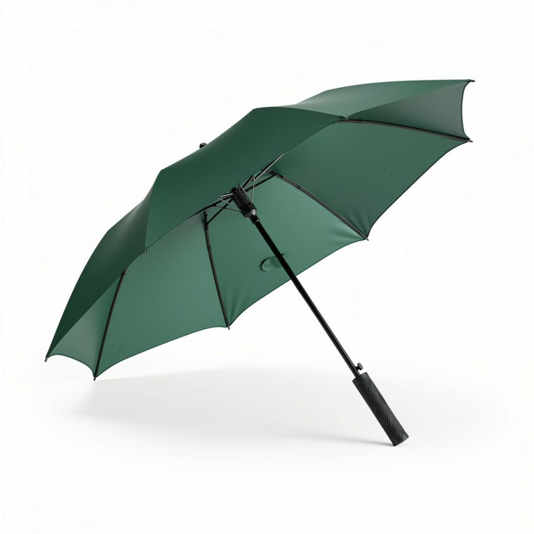ombrello antivento verde 90 x 90 x 100cm con impugnatura antiscivolo