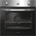 Candy Idea Forno Elettrico da Incasso Ventilato, 65 Litri, Classe A, 5 Modalità di Cottura, Rivestimento Anti-Impronte, 59,5 x 59,5 x 58,8 cm, Inox e Nero - FIDC X502