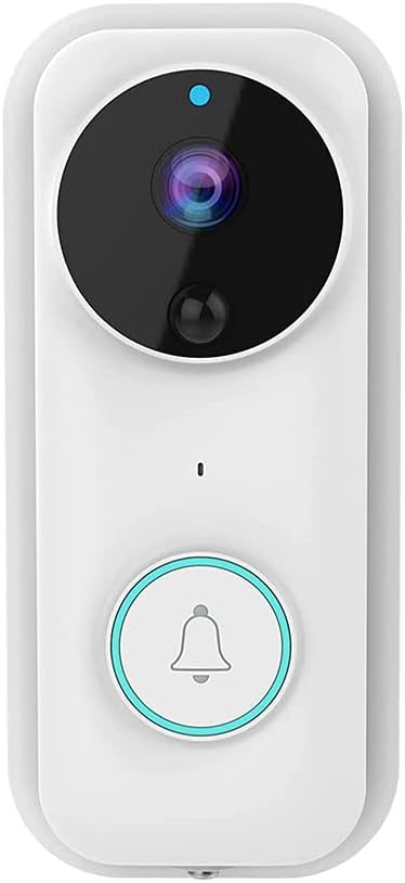 Videocitofono, videocitofono WiFi, Campanello per Porta Wireless 1080P, Telecamera per Campanello Wireless Intelligente, con rilevamento a infrarossi PIR