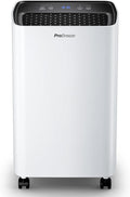 Pro Breeze Deumidificatore a compressore 12L con serbatoio dell'acqua da 2L, asciugatura della biancheria e sensore di umidità - Rimuovi muffa portatile timer 24H per umidità, muffa nera e condensa