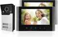 WIFI Smart Video Campanello Citofono BT TY APP Telecomando Schermo da 7 Pollici 1080P HD Visualizzazione Notturna IP65 Impermeabile per Villa Home Office Appartamento (Spina europea)